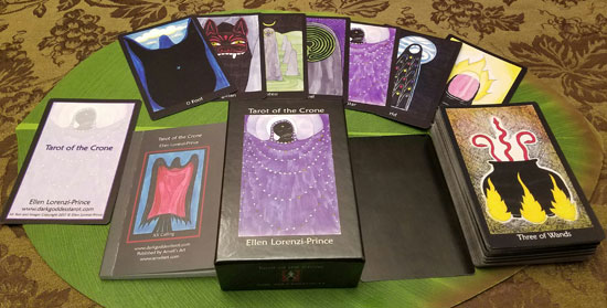 Tarot of the Crone 78-card Deck & Book Set