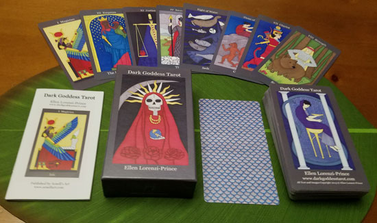 Dark Goddess Tarot 78-card Deck